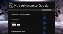 Desktop Screenshot of nusas.org