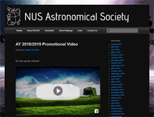 Tablet Screenshot of nusas.org